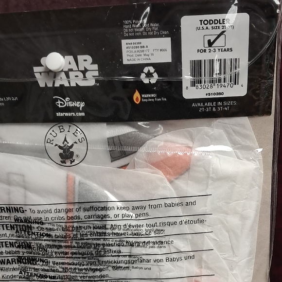 Star Wars BB-8 Kids Costume with Headpiece - Picture 2 of 7